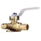 Apollo 1/2 in. Brass PEX-A Barb Ball Valve with Drain and Mounting Pad EPXV12WD - alternate 3